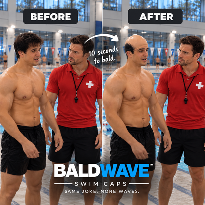 Retrovintt™ Baldwave Swim Cap