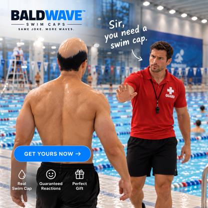 Retrovintt™ Baldwave Swim Cap