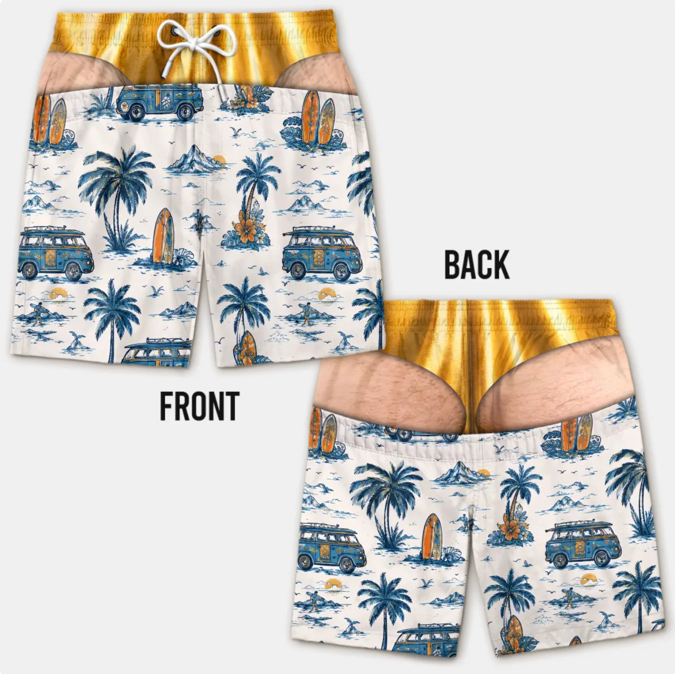 Retrovintt™ Cheeky Swim Trunks